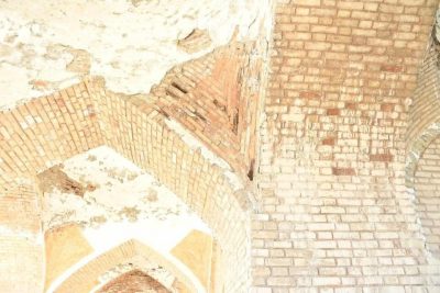 Қ.А. Яссауи кесенесінің қабырғасына қаланған қыштар Аққойлыдағы мешіт іргесінде дайындалған