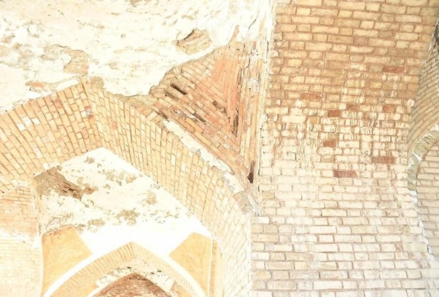 Қ.А. Яссауи кесенесінің қабырғасына қаланған қыштар Аққойлыдағы мешіт іргесінде дайындалған