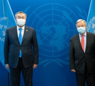 БҰҰ бас хатшысы Тоқаевқа Алматыда Ауғанстан бойынша миссиясын орналастырғаны үшін алғыс айтты
