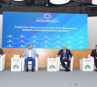 Түркістанда кәсіпкерлер саны 160 мыңға жуықтады