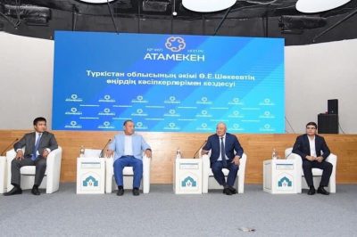Түркістанда кәсіпкерлер саны 160 мыңға жуықтады